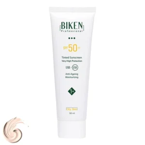 ضد آفتاب رنگ نخودی بیکن پوست خشک SPF50 رنگ نخودی