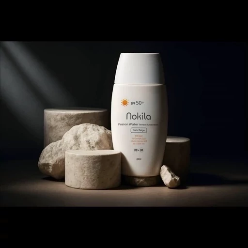 کرم ضد آفتاب نوکیلا Nokila SPF50+ بژ روشن | محافظت قوی UVA/UVB، مناسب انواع پوست ساخت لهستان - Image 2