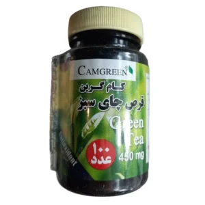قرص چای سبز کام گرین گیاه اسانس | چربی سوز و لاغرکننده | ۱۰۰ عددی