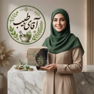 ماسک پودری جلبک اسپیرولینا | روشن کننده و لیفت پوست | کافه سبز ۵۰ گرمی