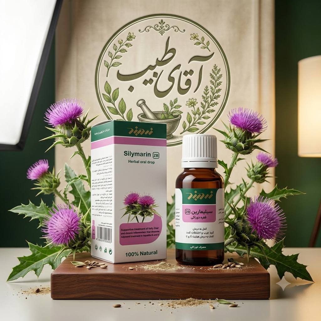 قطره سیلیمارین Silymarim زردبند | درمان کبد چرب | ۳۰ میلی لیتر
