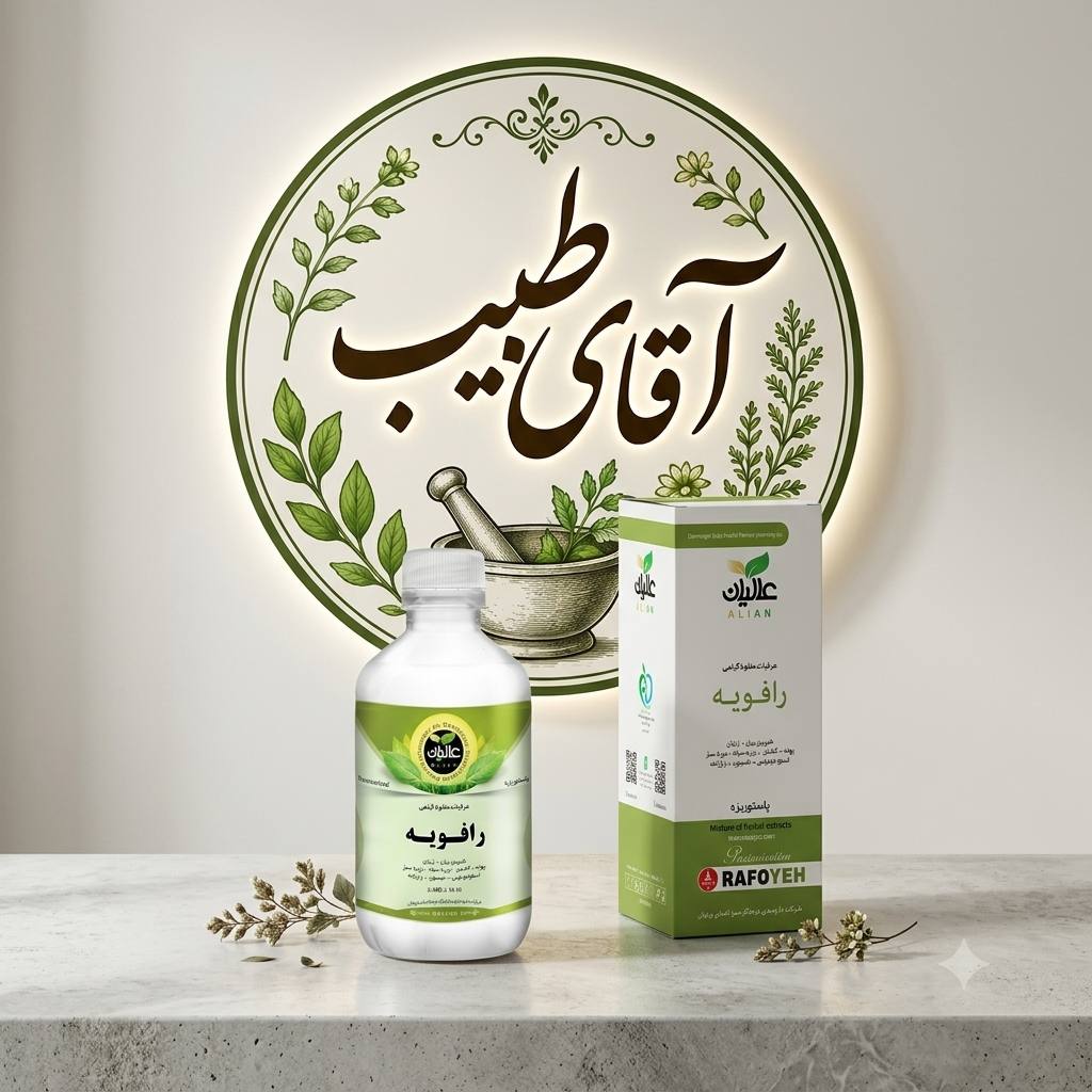 مکمل رافویه عالیان – درمان دل درد و سوزش و اسید معده
