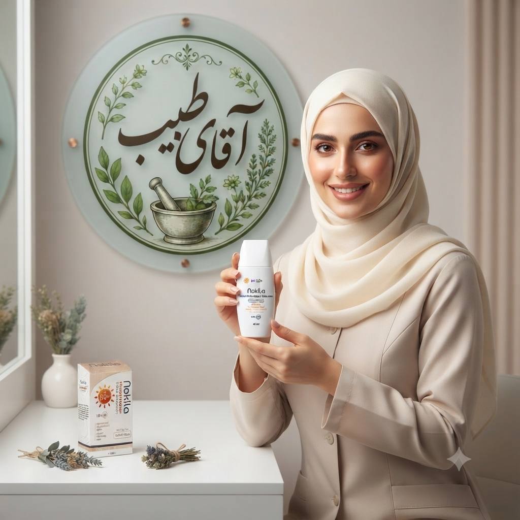 کرم ضد آفتاب نوکیلا Nokila SPF50+ بژ روشن | محافظت قوی UVA/UVB، مناسب انواع پوست ساخت لهستان