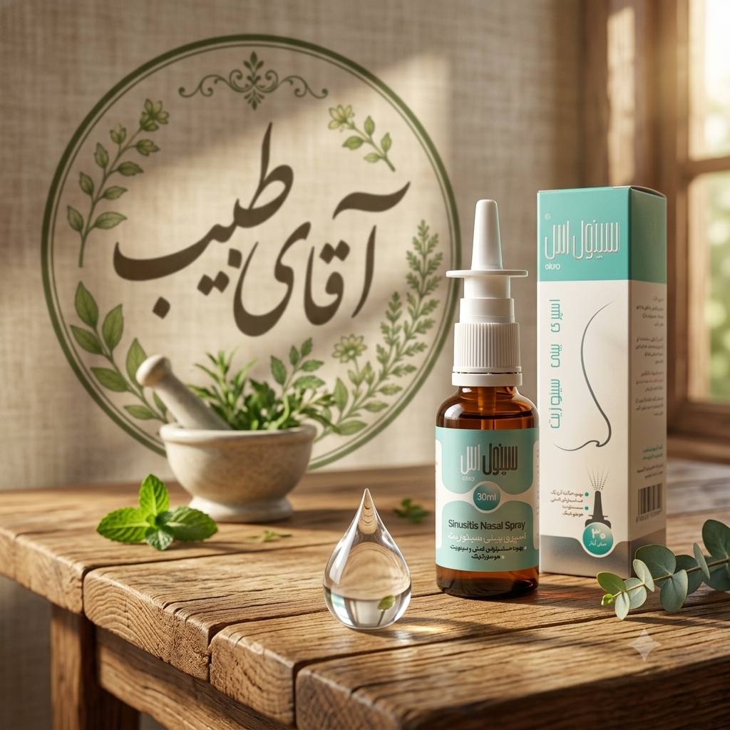 اسپری بینی سینوزیت سینول اس گیاه اسانس